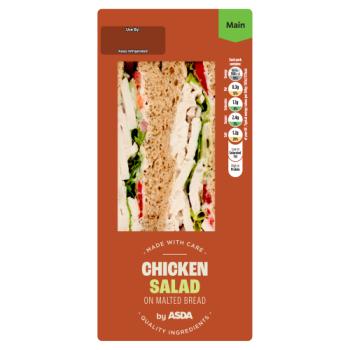 ASDA Chicken Salad on Malted Bread