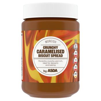 Asda Moreish Crunchy Caramelised Biscuit Spread 400g