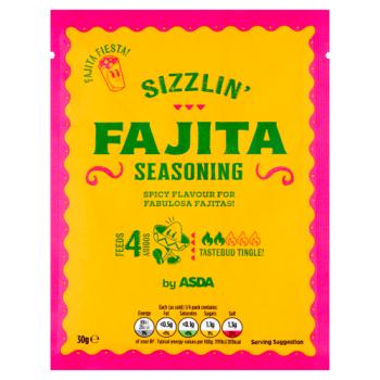 ASDA Sizzlin' Fajita Seasoning 30g