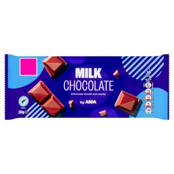 Asda Milk Chocolate 200g