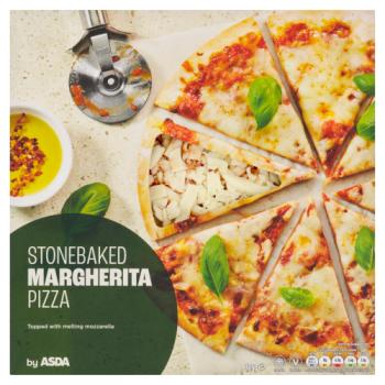 Asda  Stonebaked Margherita Pizza 305g