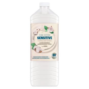 ASDA Pure Cotton Sensitive Fabric Softener 80 Washes