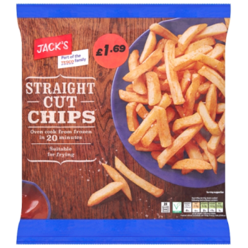 Jack's Straight Cut Chips 750g