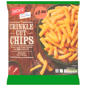 Jack's Crinkle Cut Chips 750g