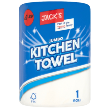 Jack's Jumbo Kitchen Towel 1 Roll 
