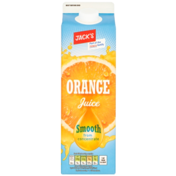 Jack's Orange Juice Smooth from Concentrate 1 Litre