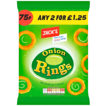 Jack's Onion Rings 60g