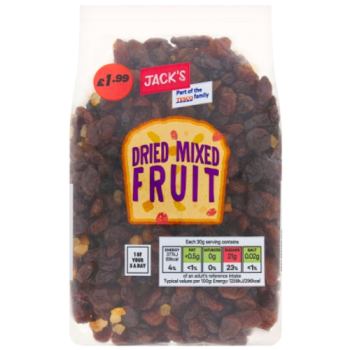 Jack's Dried Mixed Fruit 375g