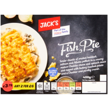 Jack's Fish Pie 400g