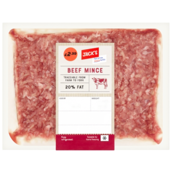 Jack's Beef Mince 400g