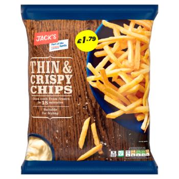 Jacks Thin+crispy Chips Pm1.79