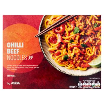 ASDA Chilli Beef Noodles 400g