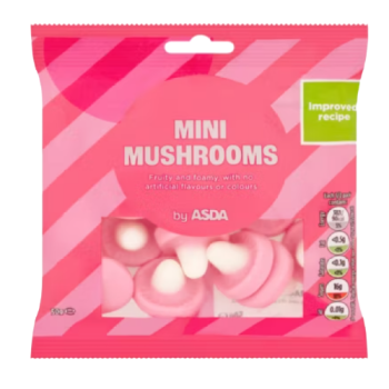 ASDA Mini Mushrooms 50g 