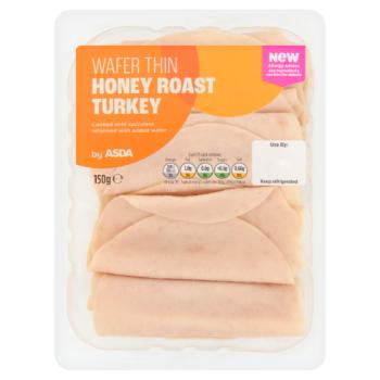 ASDA Wafer Thin Honey Roast Turkey 150g