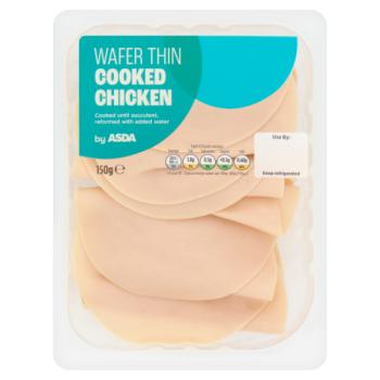 ASDA Wafer Thin Cooked Chicken 150g