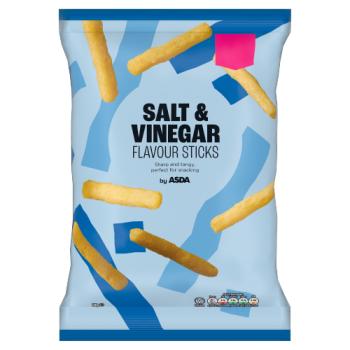 ASDA Salt & Vinegar Flavour Sticks 150g