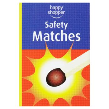 Happy Shopper Safety Matches