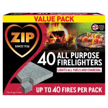 Zip 40 All Purpose Firelighters