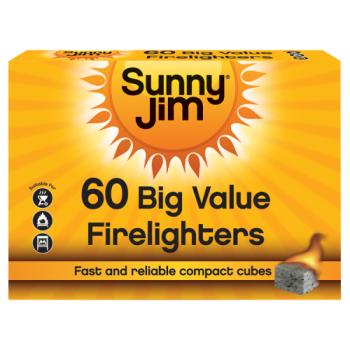 Sunny Jim 60 Big Value Firelighters