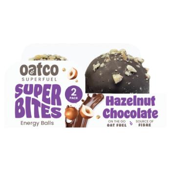 Oatco 2 Hazelnut Chocolate Super Bites Energy Balls 68g