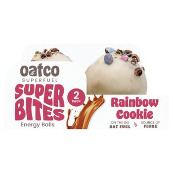 Oatco Superfull 2 Rainbow Cookie Super Bites Energy Balls 68g