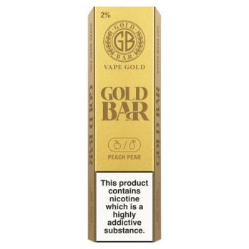 Gold Bar Peach Pear Disposable