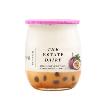 The Estate Dairy Greek Style Yogurt with a Passion Fruit Compote 125g
