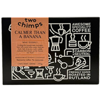 Two Chimps Calmer Than A Banana Cafetiere Grind 250g 