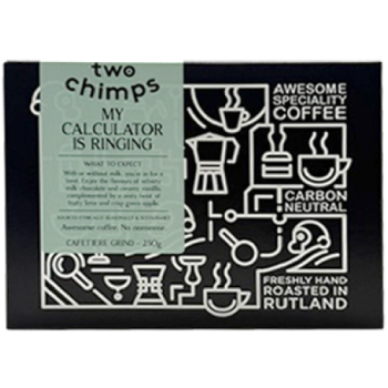 Two Chimps My Calculator Is Ringing Cafetiere Grind 250g 