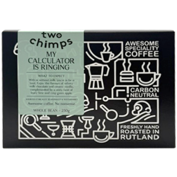 Two Chimps My Calculator Is Ringing Whole Bean 250g 