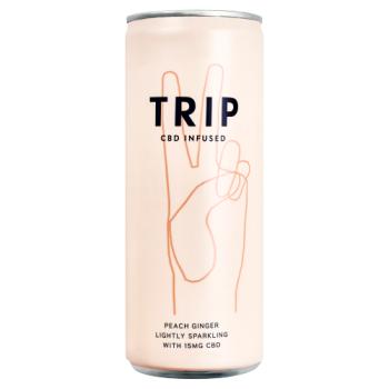 TRIP CBD Infused Peach Ginger 250ml
