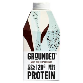 Grounded Protein Mint Choc M*lkshake 490ml