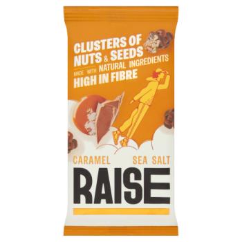 Raise Caramel Sea Salt Clusters of Nuts & Seeds 35g