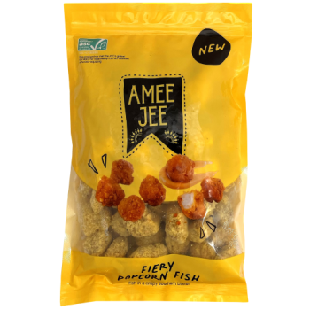 Amee Jee Fiery Popcorn Fish 650g 