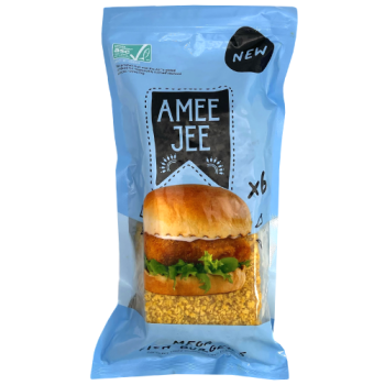 Amee Jee 6 Mega Fish Burgers 750g 