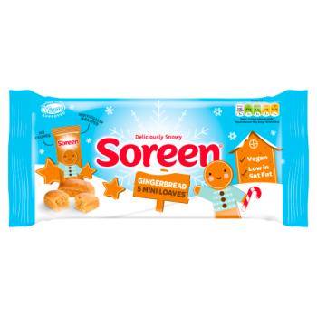 Soreen 5 Gingerbread Mini Loaves 150g