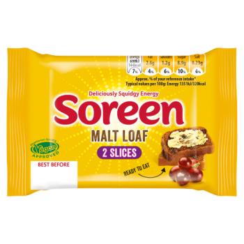 Soreen 2 Malt Loaf Slices 45g