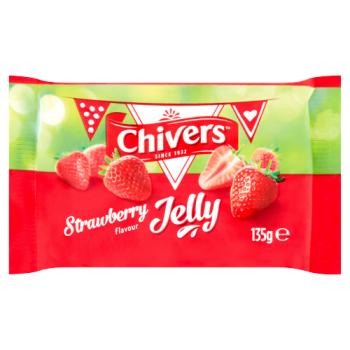 Chivers Strawberry Flavour Jelly 135g