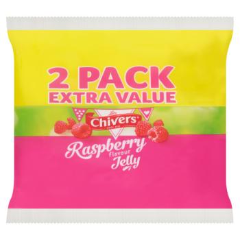 Chivers Raspberry Flavour Jelly 2 x 135g (270g)