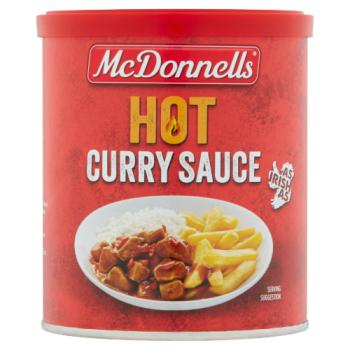 McDonnells Hot Curry Sauce 250g