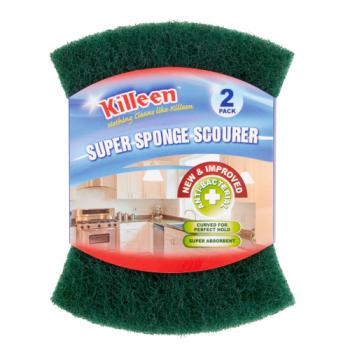 Killeen Super Sponge Scourer 2 Pack