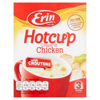 Erin Hotcup Cream of Chicken with Croutons 67g