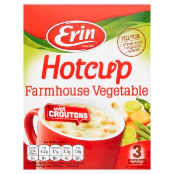 Erin Hotcup Farmhouse Vegetable with Croutons 75g