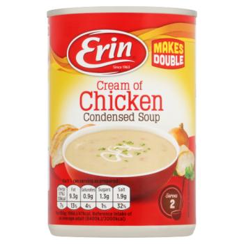 Erin Cream of Chicken Condensed Soup 295g