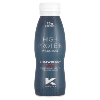 Kinetica High Protein Milkshake Strawberry Flavour 330ml