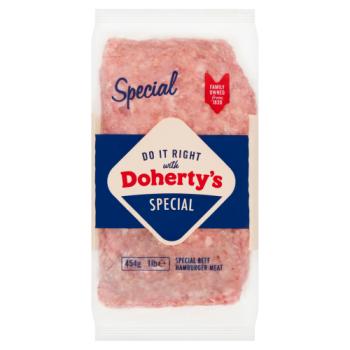 Doherty's Special Beef Hamburger Meat 454g