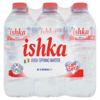 Ishka Irish Spring Water 6 x 500ml