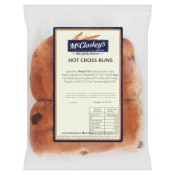 McCloskey's 4 Hot Cross Buns