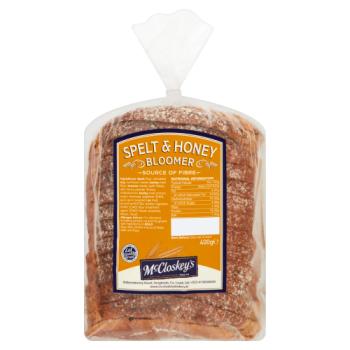 McCloskey's Spelt & Honey Bloomer 400g
