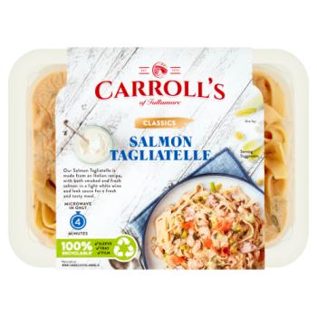 Carroll's of Tullamore Classics Salmon Tagliatelle 400g